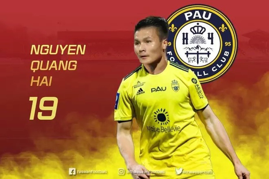 Được đồn đoán chiêu mộ Quang Hải, Pau FC đã có fan..30 năm từ Việt Nam