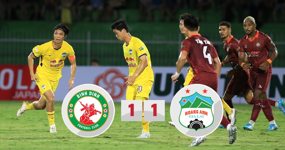 Chơi hơn người, HAGL nhọc nhằn kiếm 1 điểm trước Bình Định