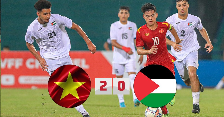 'Lính mới' trình làng , U20 Việt Nam thắng đẹp U20 Palestine