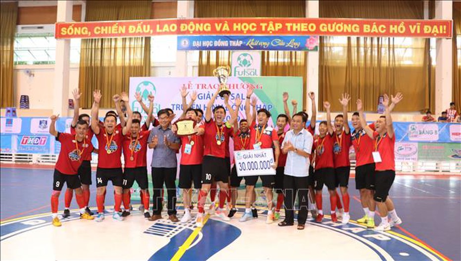 Bốc thăm chia bảng Giải Bóng đá Futsal Truyền hình Đồng Tháp 2022