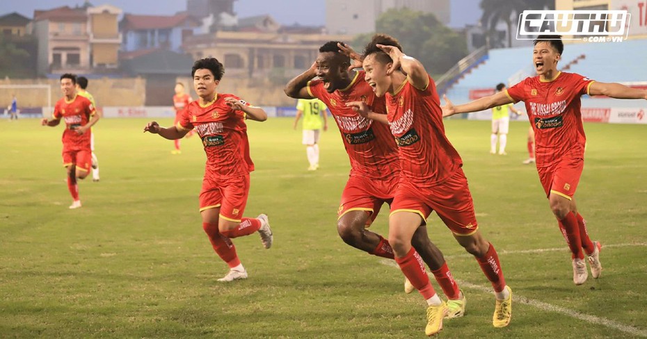 Xác định tân binh đầu tiên lên chơi tại V.League 2023