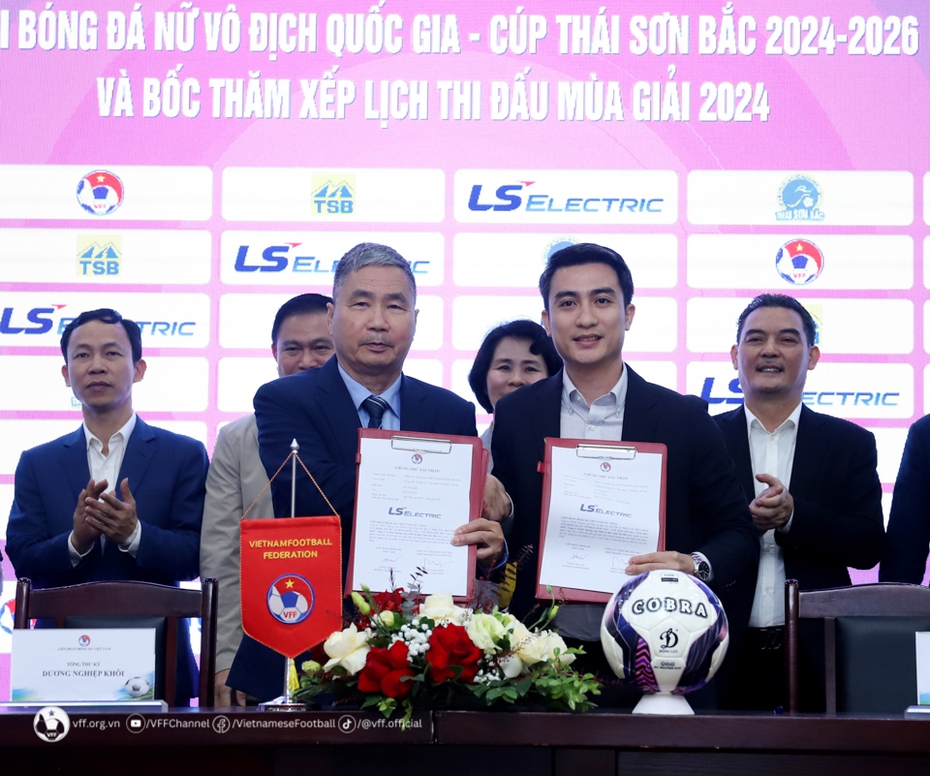 Bốc thăm xếp lịch giải bóng đá nữ VĐQG 2024