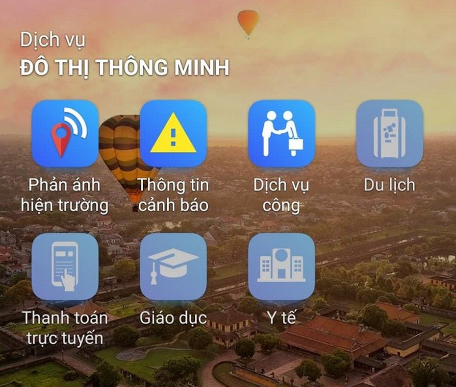 Người dân Huế phàn nàn lĩnh vực nào nhất trên hệ thống Đô thị thông minh?