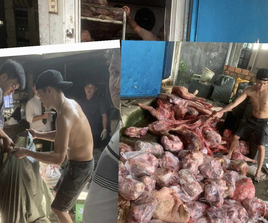 Kết quả xét nghiệm mẫu từ 3 tấn thịt đông lạnh bị phát hiện ở Huế