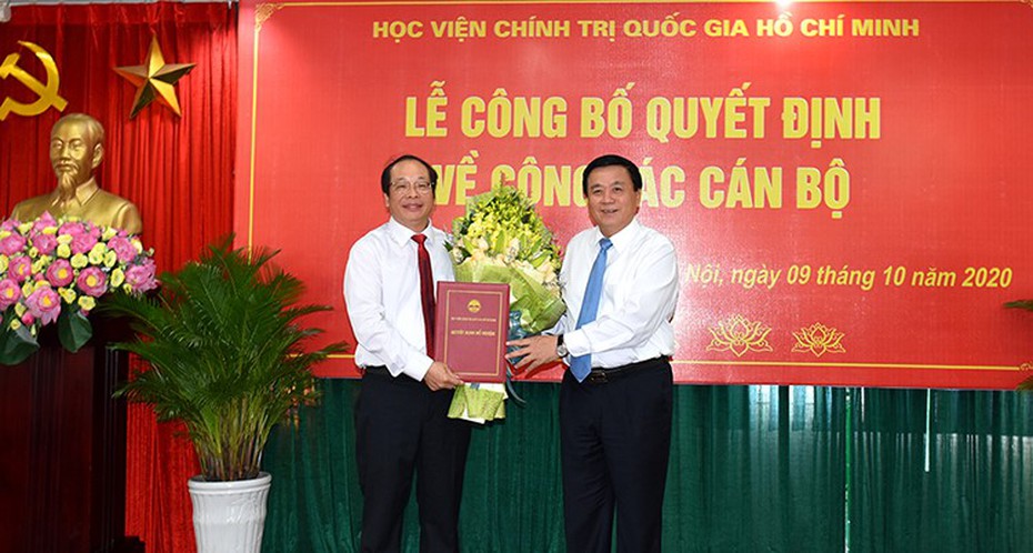 Quyết định bổ nhiệm Quyền Giám đốc học viện Báo chí và Tuyên truyền