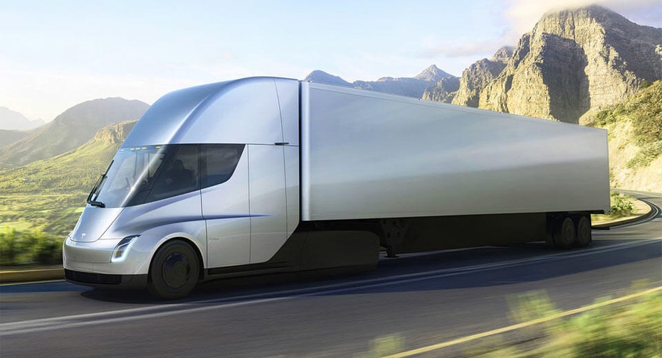 Xe tải điện Tesla Semi nhận được hơn 1.200 đơn đặt hàng