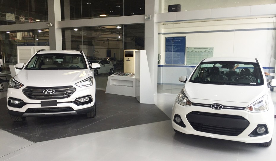 Bảng giá ô tô Hyundai chính hãng cập nhật mới nhất tháng 8/2017