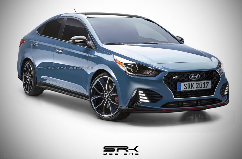 Lộ diện hình ảnh xe hiệu suất cao Hyundai Verna N