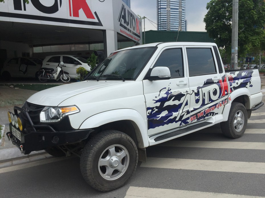 "Lột xác" bán tải UAZ Patriot Pickup chỉ với 60 triệu đồng