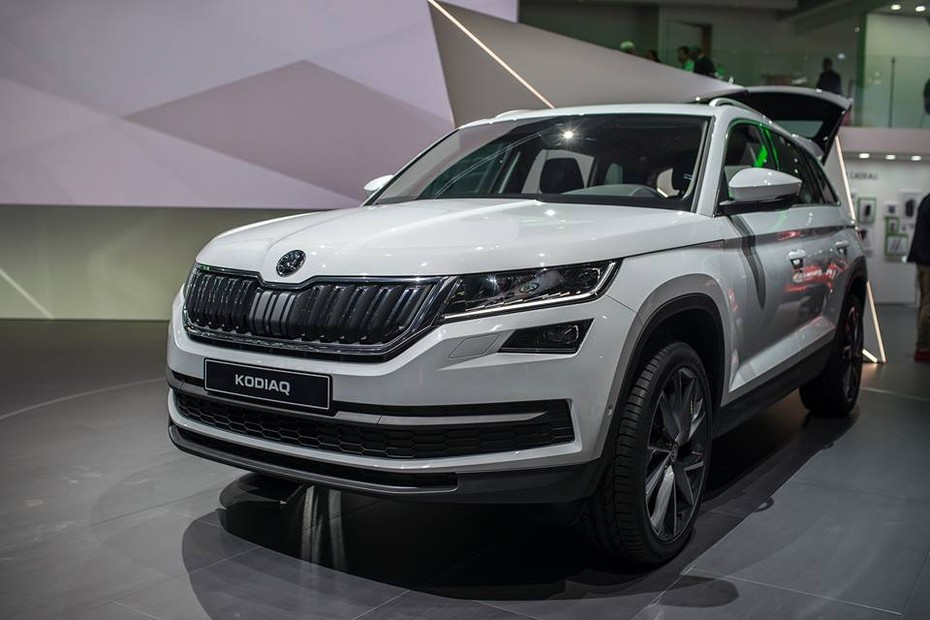 SUV Skoda Kodiaq sắp trình làng, đối thủ của Toyota Fortuner 2017