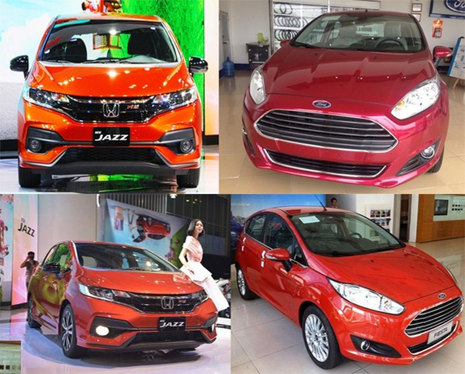 Honda Jazz vs Ford Fiesta: Mèo nào cắn mỉu nào?