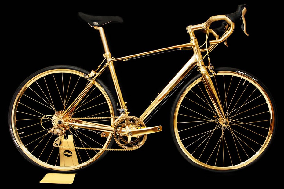 Top 5 mẫu xe đạp mạ vàng đắt nhất thế giới