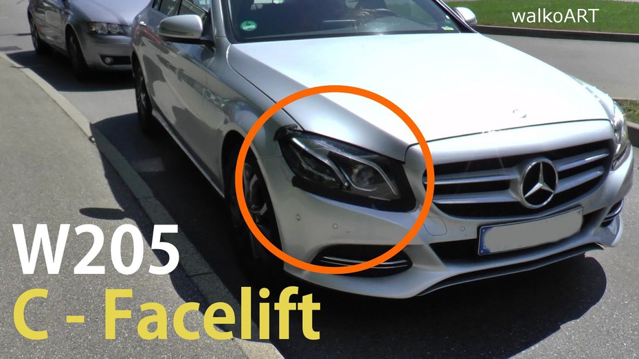 Mercedes-Benz C-Class 2018 facelift lộ diện trên đường thử