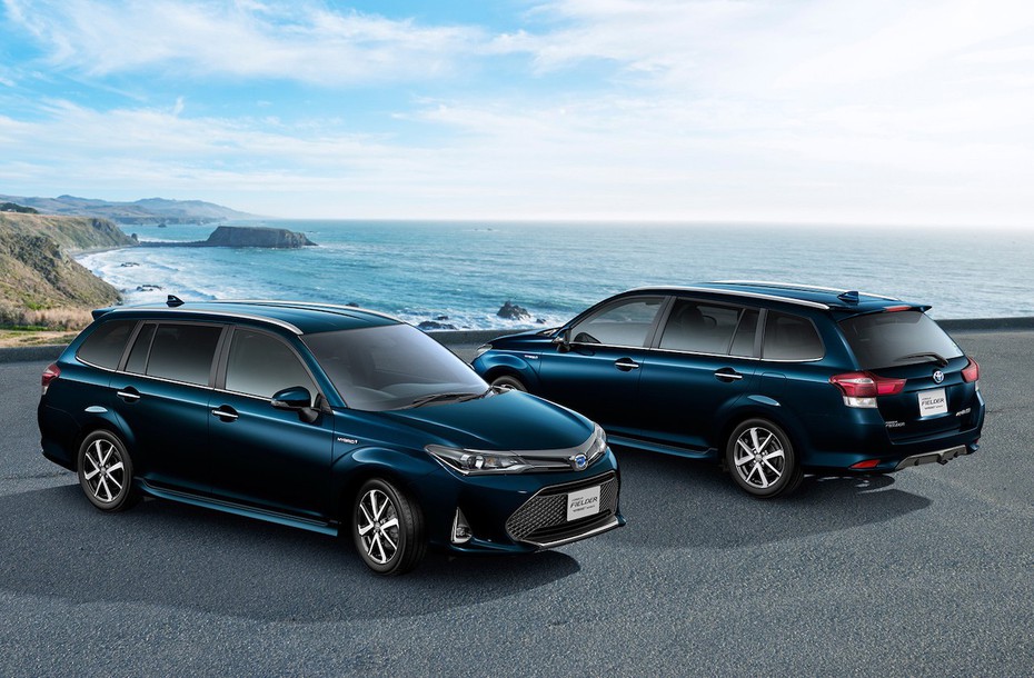 Toyota Corolla Axio và Corolla Fielder đời 2018 lộ diện hoàn toàn