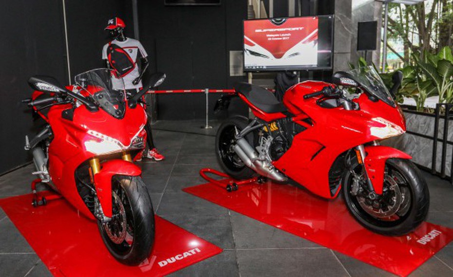 Ducati SuperSport 2017 ra mắt Malaysia, giá 434,4 triệu đồng