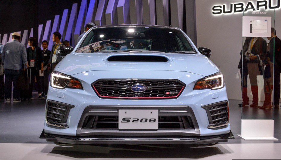 Sản xuất giới hạn, Subaru trình làng phiên bản đặc biệt WRX STI S208