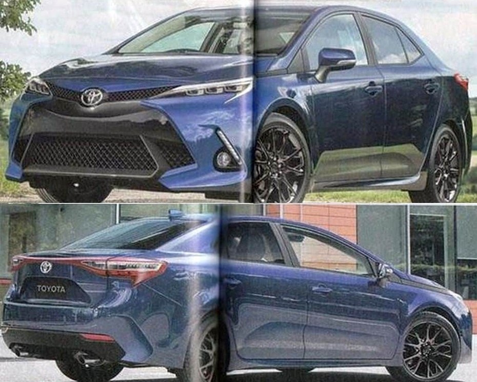 Toyota Corolla 2019 lộ diện không che, đẹp như Camry