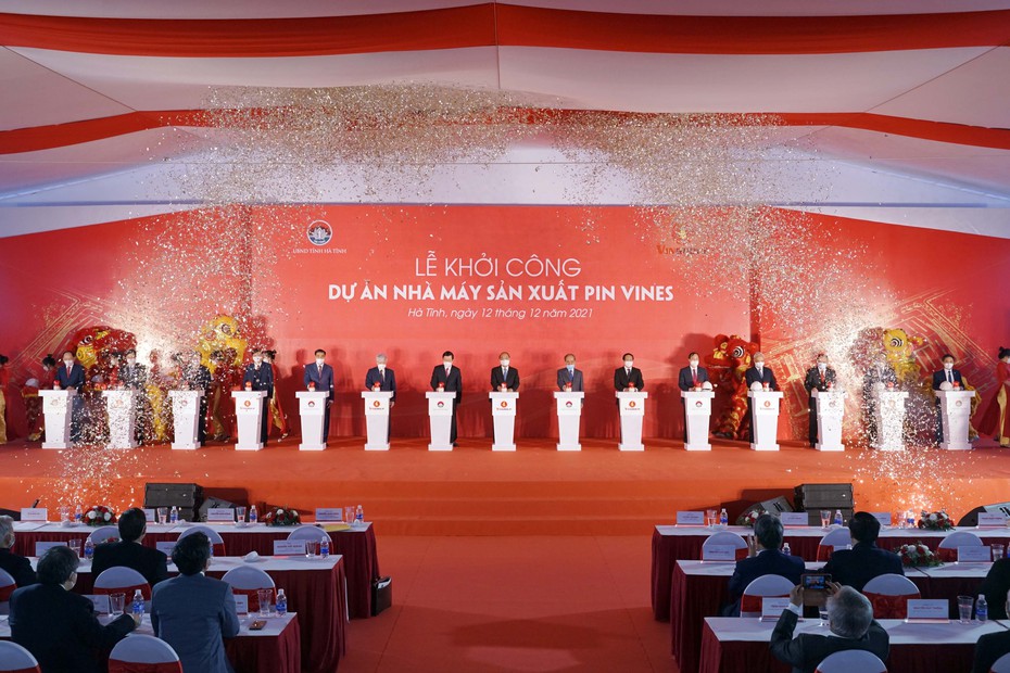 Khởi công nhà máy sản xuất pin và chiến lược "3 chân kiềng" của Vingroup