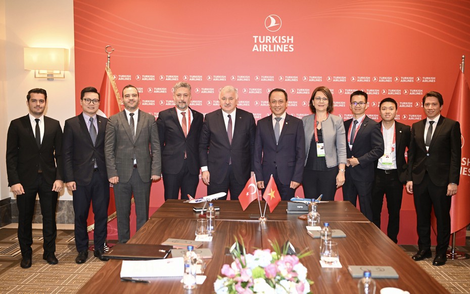 Turkish Airlines và Vietnam Airlines ký kết hợp tác liên danh