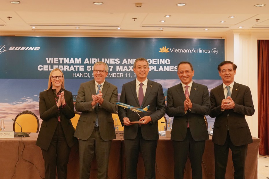 Boeing bán 50 máy bay cho Vietnam Airlines với trị giá 10 tỷ USD