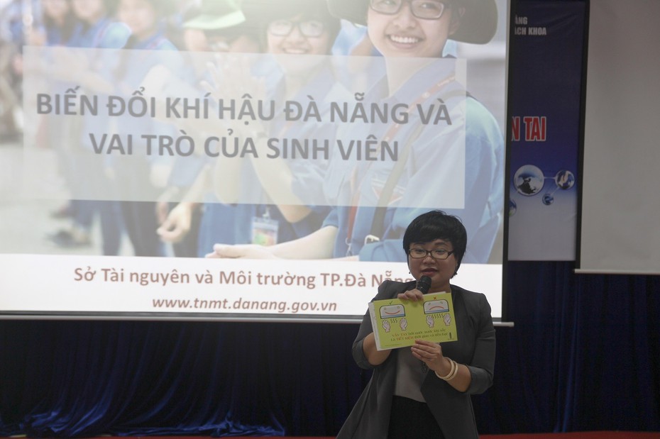 Để sinh viên là “đại sứ” trong công tác phòng chống thiên tai