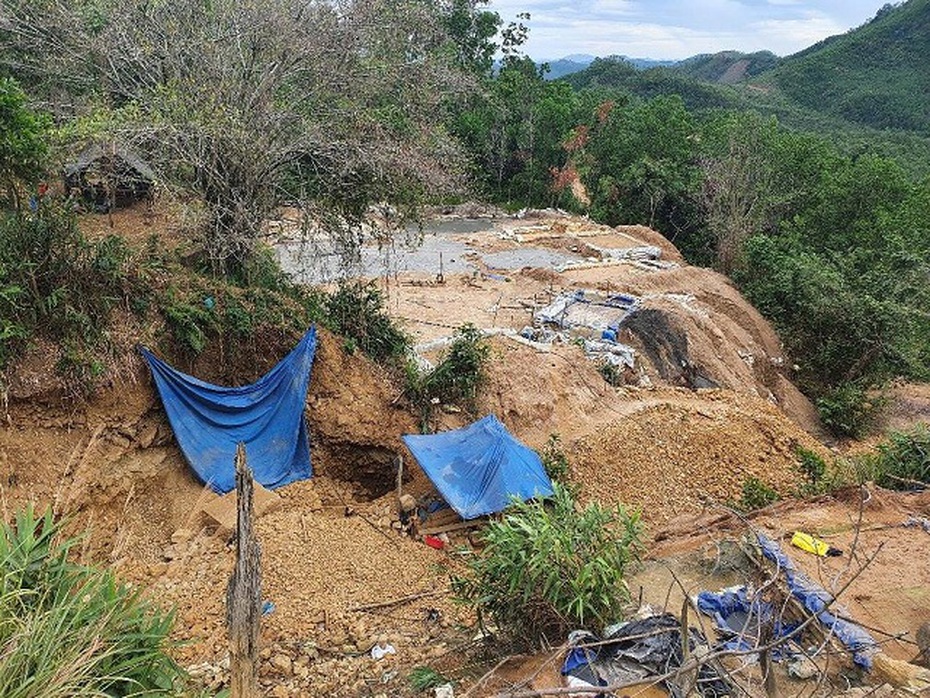 Gian nan truy quét vàng tặc ở thủ phủ vàng Bồng Miêu Quảng Nam