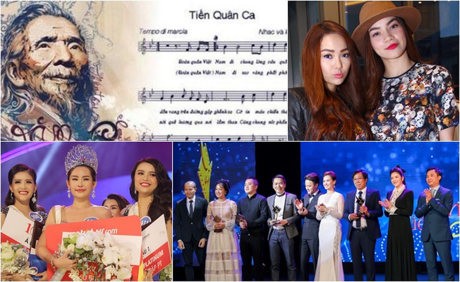 Nhìn lại một năm nhiều lùm xùm của làng giải trí Việt 2017