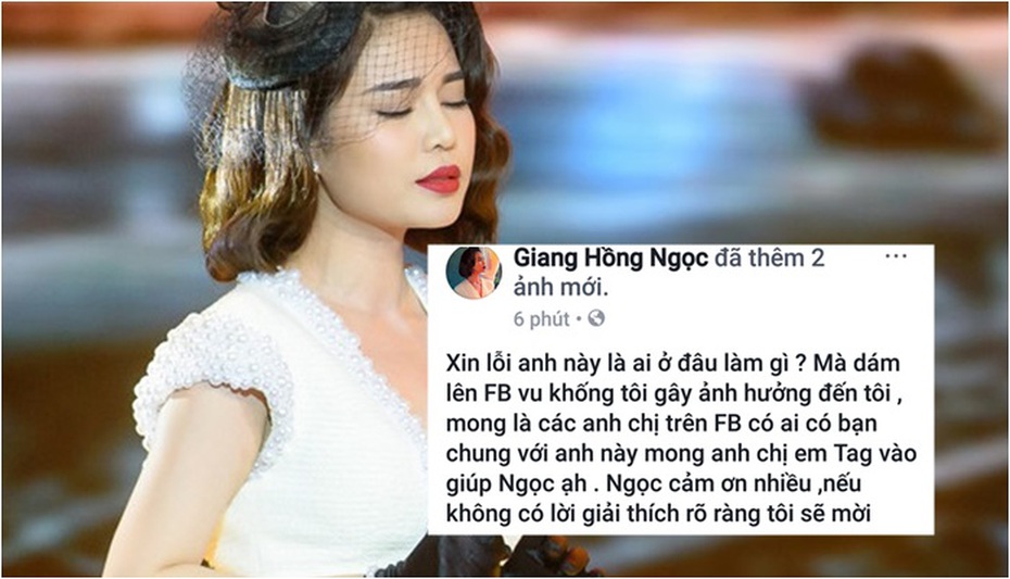 Bị bầu show kêu gọi tẩy chay, Giang Hồng Ngọc quyết tìm ra sự thật