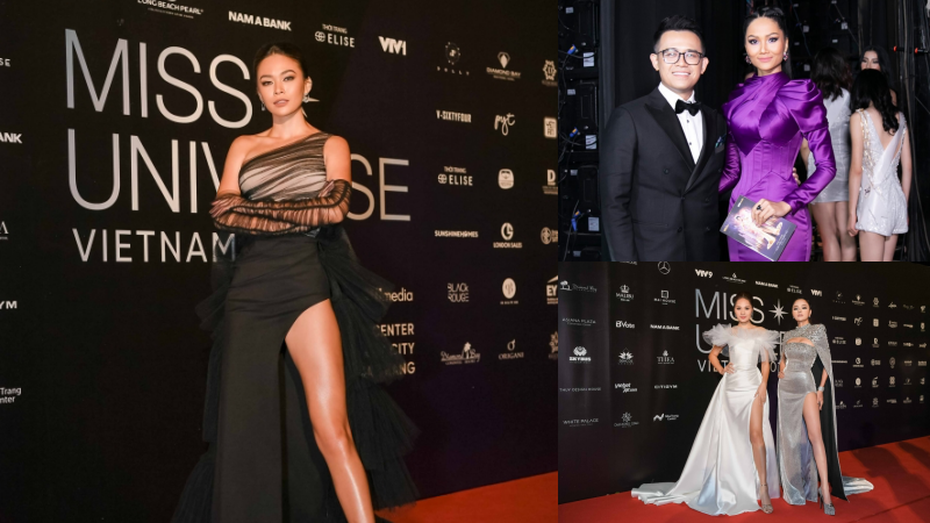 Hoa hậu Hoàn vũ Việt Nam 2019: Thảm đỏ tưng bừng với dàn người đẹp nóng bỏng