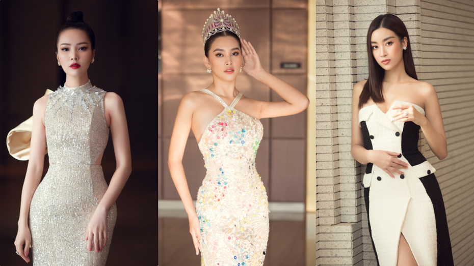 Hoa hậu Việt Nam: Dàn hậu váy áo lộng lẫy, khoe sắc trong buổi họp báo