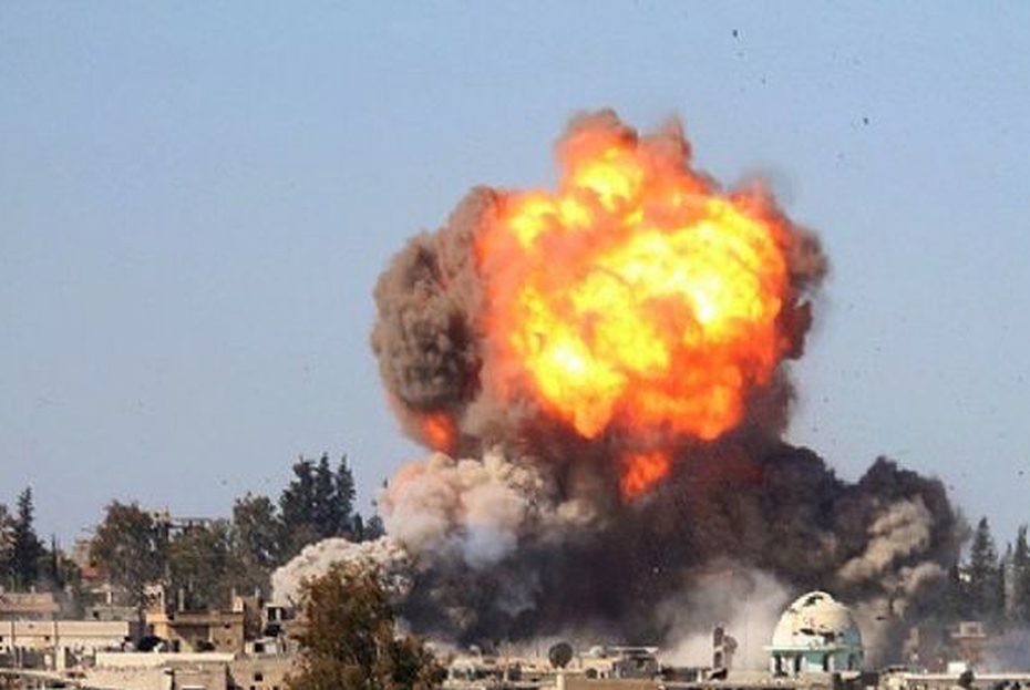 Syria thêm căng thẳng: Không kích dữ dội gần căn cứ Nga