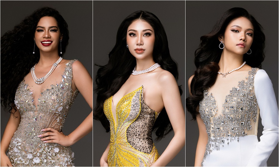 Dàn thí sinh Miss Earth 2023 lộng lẫy trong trang phục dạ hội