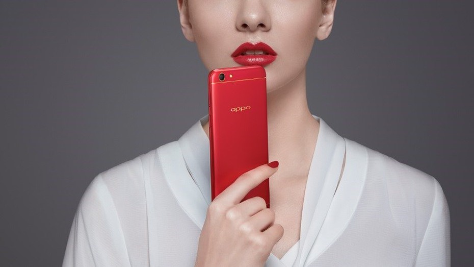 Theo chân iPhone, Oppo tung ra bản màu đỏ giới hạn của F3