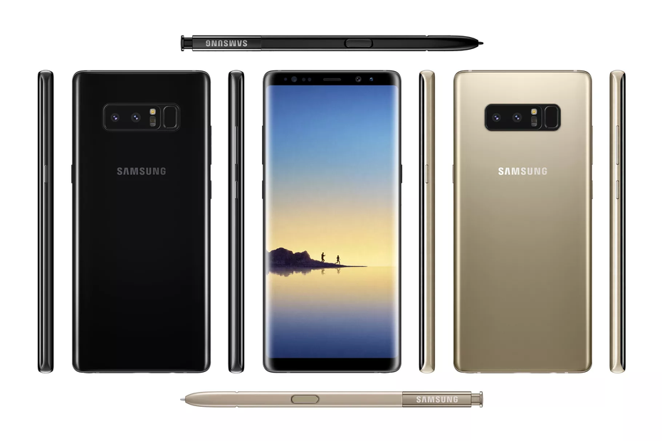 Galaxy Note 8 lần đầu lộ ảnh đang hoạt động
