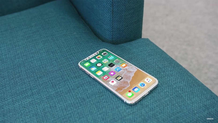 Apple sẽ không bắt chước Samsung làm màn hình cong iPhone 8