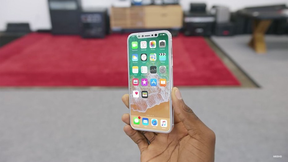 Trên tay nguyên mẫu thực tế của iPhone 8