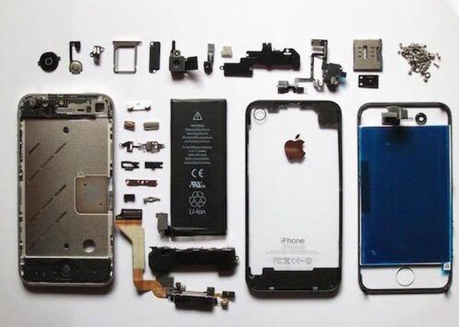 Linh kiện iPhone 8 bị phơi bày tại chợ đen Thâm Quyến