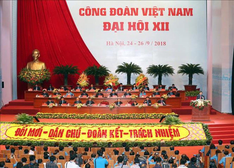 Khai mạc Đại hội Công đoàn Việt Nam lần thứ XII