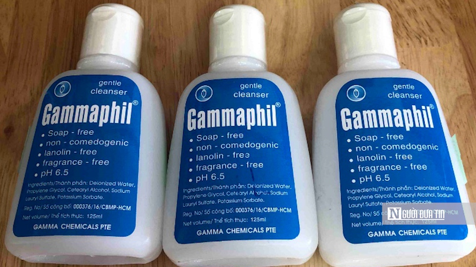 Vì sao lô sữa rửa mặt Gammaphil - chai 125ml bị thu hồi, tiêu huỷ?
