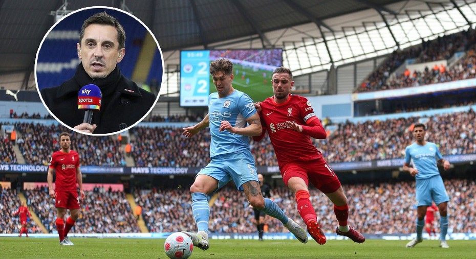 Nhìn Man City và Liverpool, Gary Neville ngậm ngùi coi MU là “kho điểm