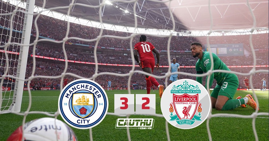 Tung quân dự bị, Man City mất vé chung kết FA Cup cho Liverpool