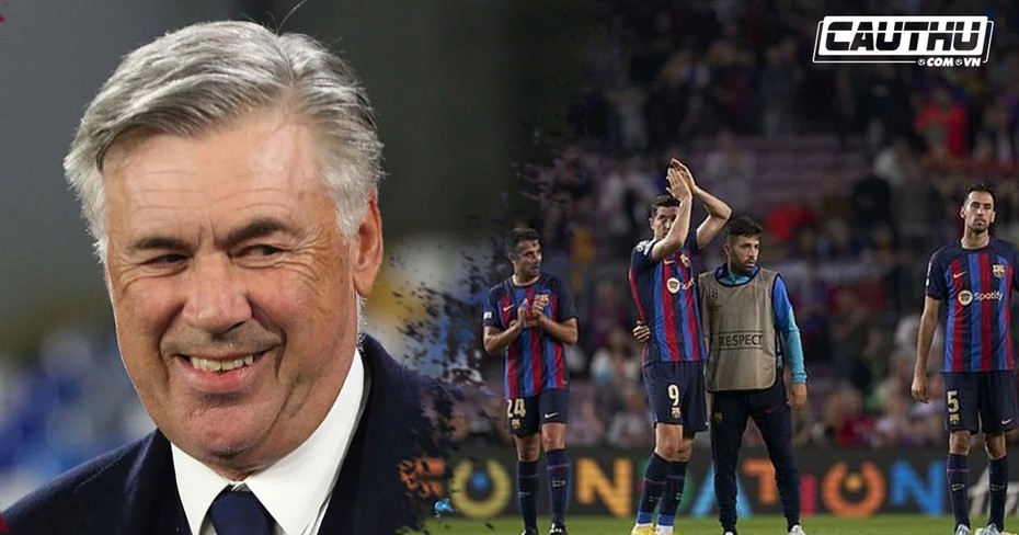 HLV Ancelotti "đá xoáy" phong độ Barca tại Cúp C1 châu Âu