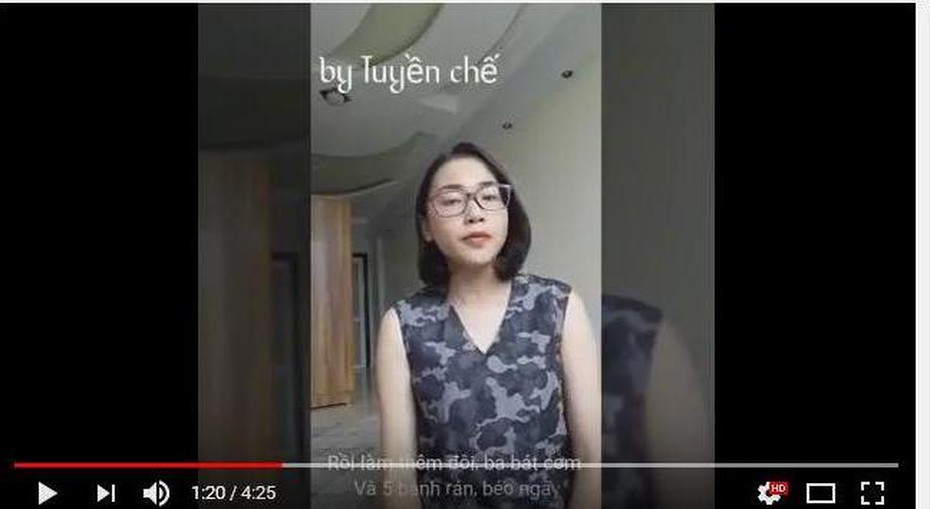"Thánh nhạc chế" lại khiến chị em thừa cân phát sốt