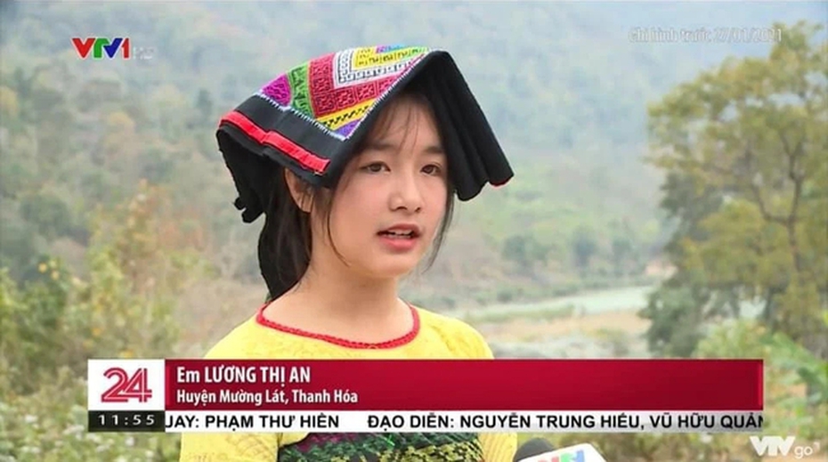 Dân tình "phát sốt" vì gái xinh vùng cao xuất hiện trên VTV