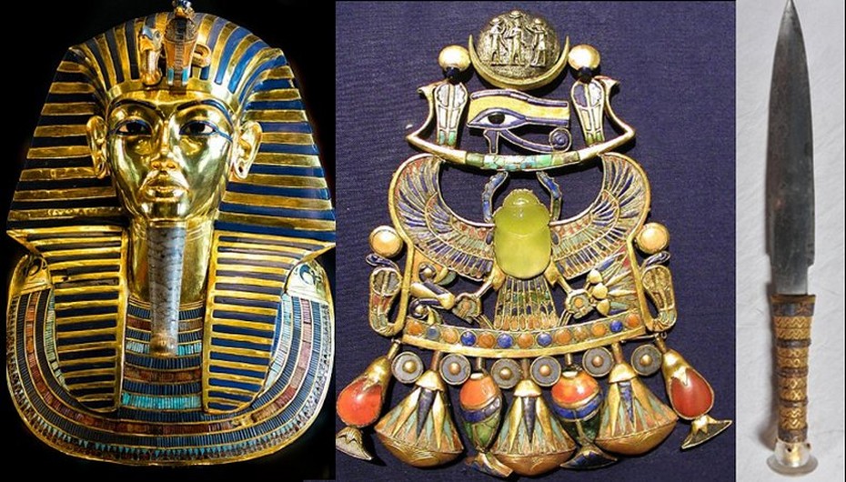 Khám phá gây sốc: Báu vật trong mộ vua Ai Cập làm từ "vật liệu vũ trụ"