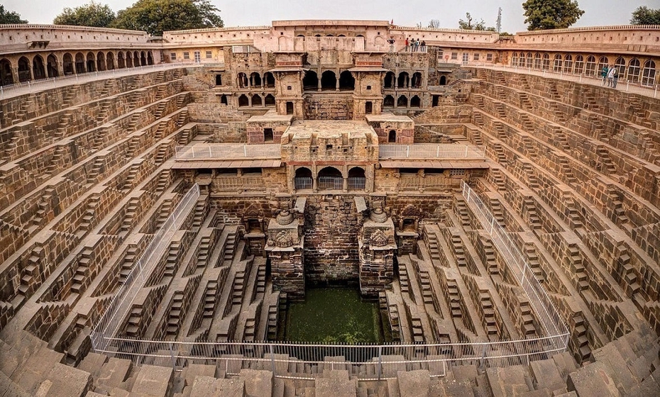 Khám phá Chand Baori kỳ quan thiên nhiên của Ấn Độ