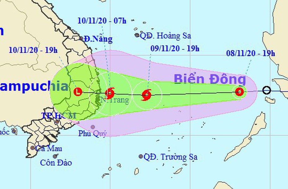 Dự báo thời tiết 9/11/2020: Tin bão khẩn cấp, cơn bão số 12