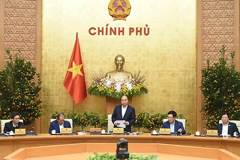 Thủ tướng chủ trì phiên họp Chính phủ thường kỳ tháng 2/2021