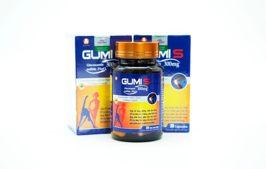 Glucosamin Sulfate - Giải pháp vượt trội có trong GUMI S