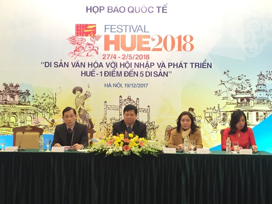 Festival Huế 2018: “Di sản văn hóa với hội nhập và phát triển”